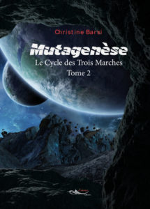 Mutagenèse, roman de science-fiction, par l'auteure Christine Barsi