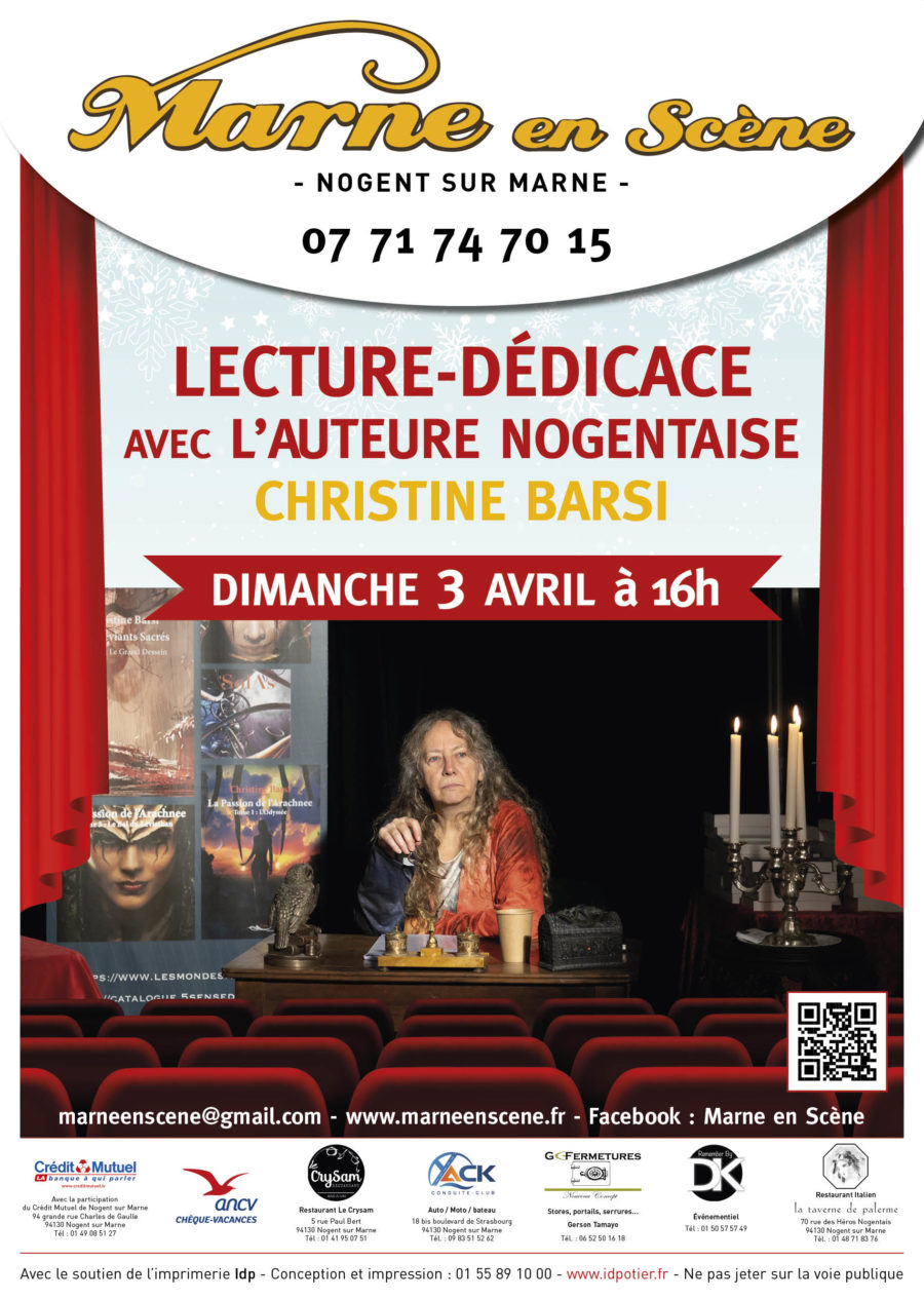 Lecture Dedicace de l'auteure Christine Barsi