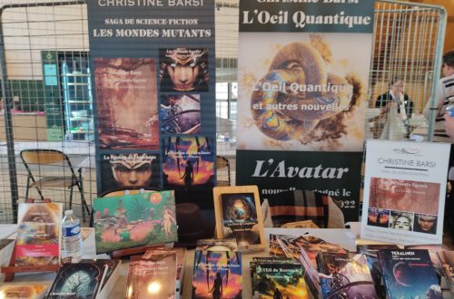 l'auteure christine barsi au salon du livre de neuilly sur marne le samedi 15 novembre 2025