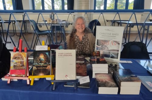 L'auteure christine barsi sur le salon du livre de paimpol ce dimanche 25 octobre 2026